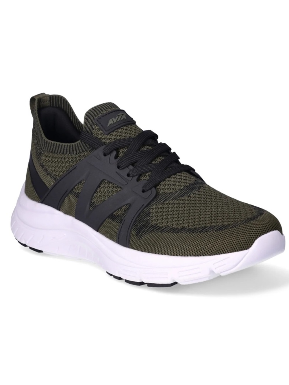 NEW! Avia Men's Quickflash Running Sneakers Size 12 Olive Green